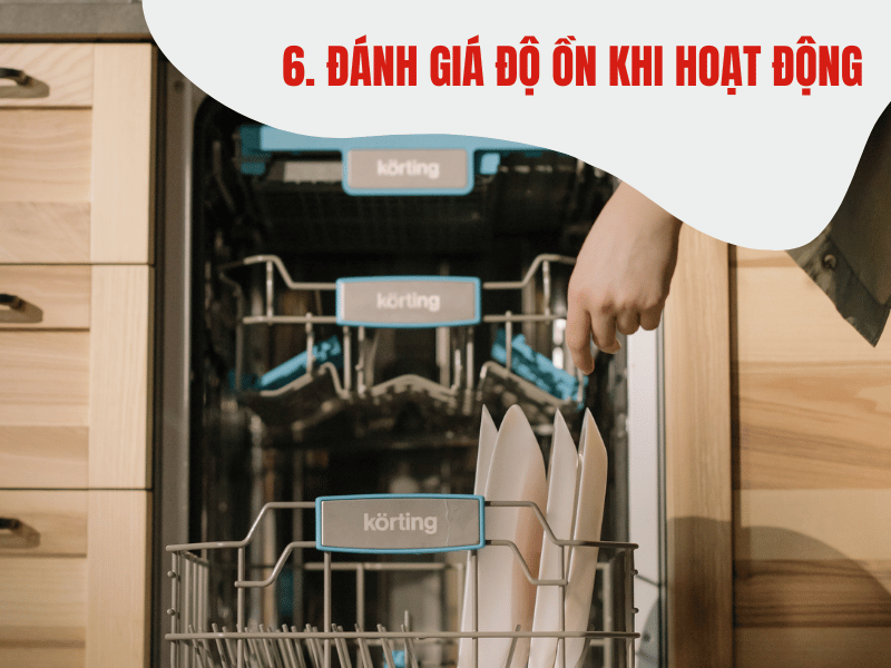 Đánh giá độ ồn khi hoạt động